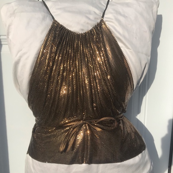 Whiting & Davis Halter Top Extremely Rare Vintage - Picture 5 of 5